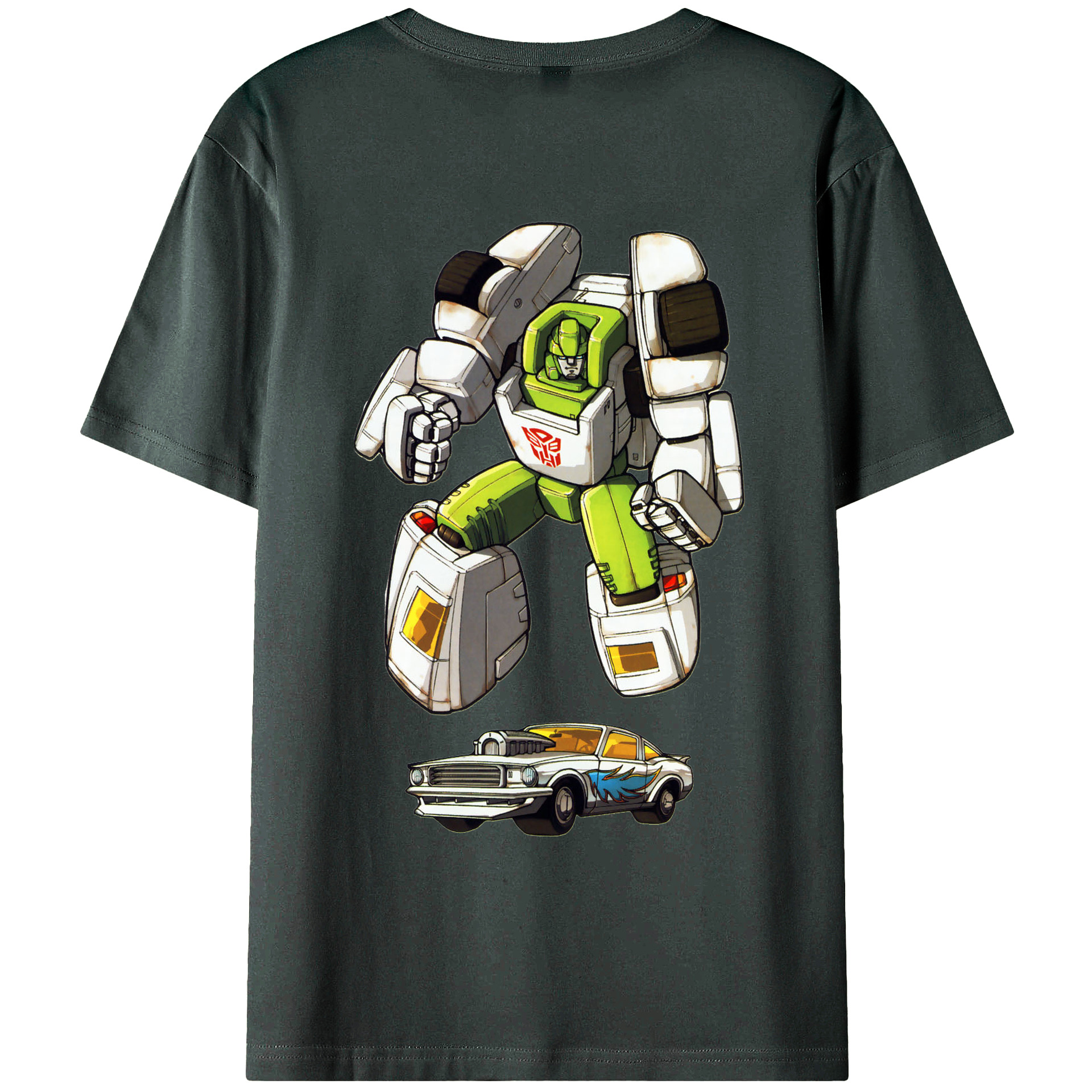 （画像用）  綿100％ メンズ半袖Tシャツ（バックプリント） 通気性